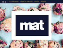 Tablet Screenshot of mat.st
