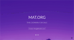 Desktop Screenshot of mat.org