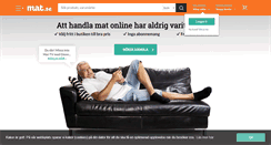 Desktop Screenshot of mat.se