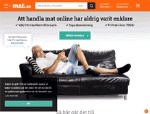 Tablet Screenshot of mat.se